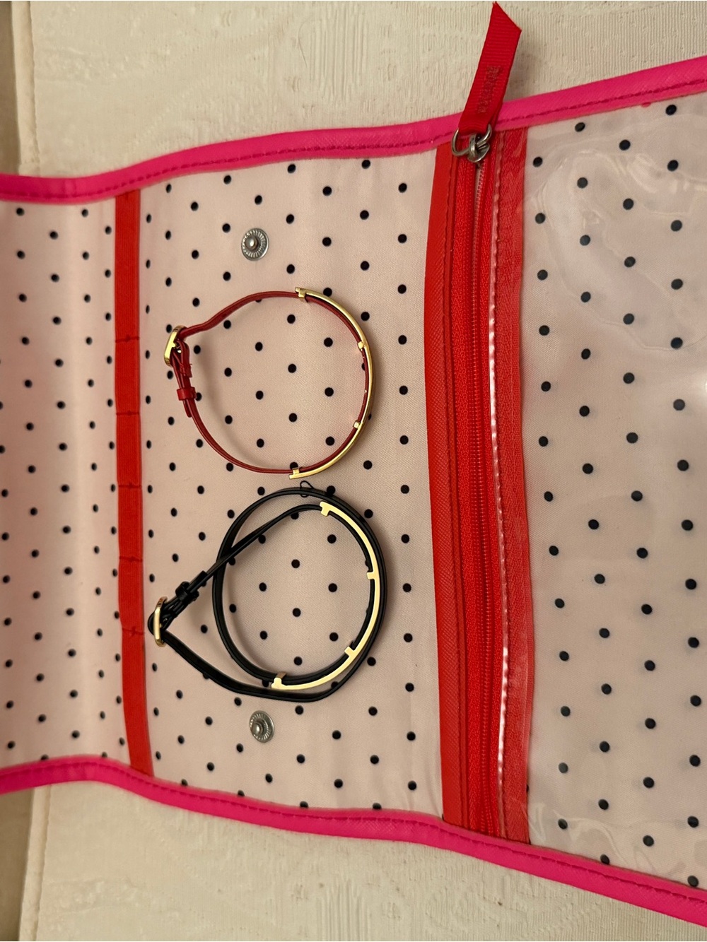 Stella and Dot wrap Bracelets with Jewelry Clutch - Picture 14 of 14